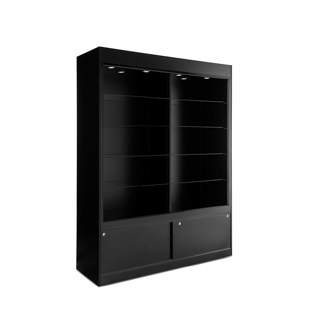 TD 250 49" ((DISCONTINUED) Brushed Silver Laminate, Black Frame)